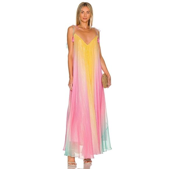 Rococo Sand Zale Maxi Dress in Multicolor - Picture 2 of 13
